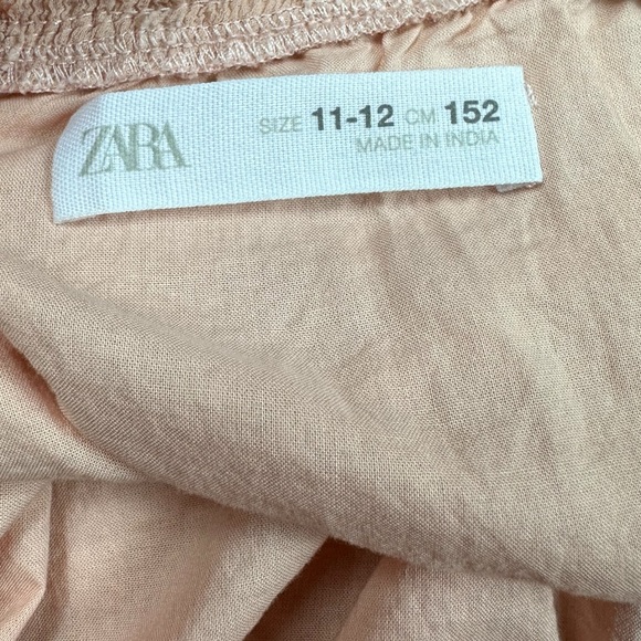 ZARA: Girl’s Blush Crochet Lace Top -Size 11-12 - Picture 7 of 7